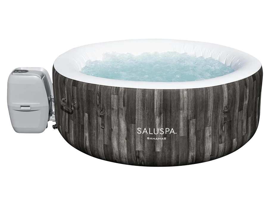 SaluSpa Bahamas AirJet Inflatable Patio 4-Person Hot Tub
