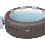 Bestway SaluSpa Dominica Smart EnergySense HydroJet Inflatable Hot Tub Spa (77" x 28") | Features App-Control | Fits Up to 4-6 Persons