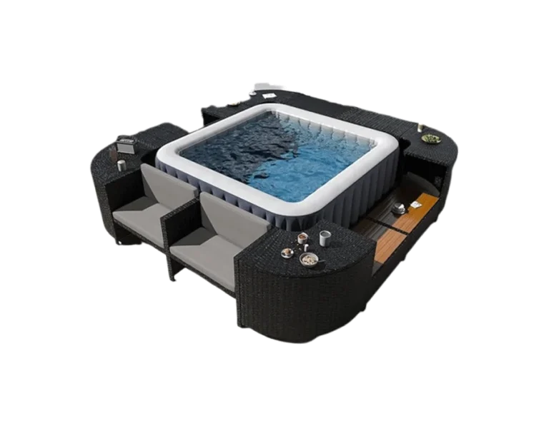 P PURLOVE Spa Surround, Quadrilateral Patio