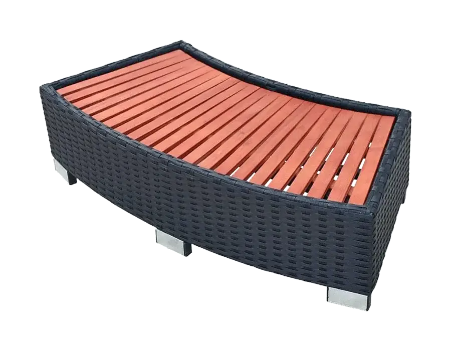 vidaXL Spa/Hot Tub Step, Powder-Coated Steel Frame